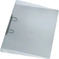 Herlitz Ringbuch A4 2 Ringe 4cm transparent Packung mit 10 Stück