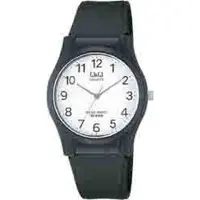 Q&Q Quarz Armbanduhr 38mm Kunststoffgehäuse Gummiband 10 ATM wasserdicht