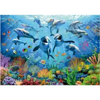 Educa Puzzle Tiere Party under the sea 500 Teile Erwachsene