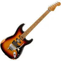 Evh Limited Edition Frankenstein Relic Serie Ahorn-Griffbrett Vintage Sunburst