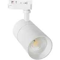 LEDKIA 1-Phasenstromschiene LED-Strahler 20W Dimmbar CCT Wählbar Mallet Weiß