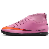 Nike Jr. Mercurial Superfly 10 Club - Kinder IC High-Top-Fußballschuh - Flamingo/Crimson/Schwarz Flamingo/Crimson/Schwarz 38.5