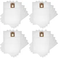 VHBW 20x Staubbeutel kompatibel mit Nilfisk GD 911 Batterie, GD 710, GD 910, GDP 2000, GD 111, GD 2000, GD 1010 Staubsauger - 42,5cm x 27cm Weiß