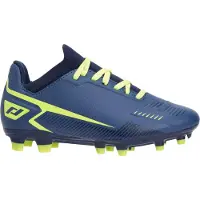 PRO TOUCH Fußballschuh "Speedlite IV FG/AG J", Damen, Gr. 38, blau (navy, navy schwarz, gelb light), Synthetik, Schuhe Fußballschuh, für Rasen- und Kunstrasenplätze