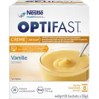 Optifast home Creme Vanille Pulver 8x55 g