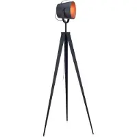 Teamson Home Stativ LED Standard Stehlampe Rotgold Modern Lighting VN-L00021-EU