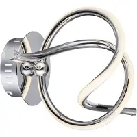Globo Lighting Globo Wave Wandleuchte Chrom, 1xLED; 67823W