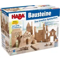 Haba Basisbausteine Extra große Grundpackung, 1 Jahr(e), 102 Stück(e), Buche