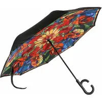 Goebel Artis Orbis Louis Comfort Tiffany Louis Tiffany -Orientalische Mohnblume Upside-Down Schirm