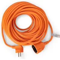Entac Verlängerungskabel 20m orange IP20