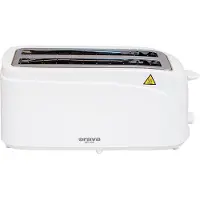 Orava HR-108 weiss / Toaster / 1200 W / 4 Schlitze / 6 Bräunungsgrade / Nachverkauf