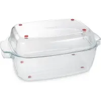 Tescoma Bräter mit Deckel GrandCHEF 40 x 26 cm, aus Glas