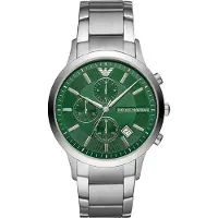 Giorgio Armani Nur Zeit Emporio Versilbert/Stahl Kollektion - mann