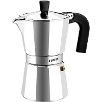 Monix M620012, Mokka-Kanne, Aluminium, Aluminium, 12 Tassen