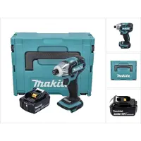 Makita DTS 141 F1J Akku Impulsschrauber 18 V 40 Nm 1/4" Brushless + 1x Akku 3,0 Ah + Makpac - ohne Ladegerät