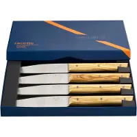 Opinel Tischmesserset Facette 4-teilig Esche