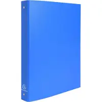 Exacompta 51471E 20x Ringbuch PP kaschiert 1,8mm, 4 Ringe 30mm, Rücken 40mm, 32x26cm für DIN A4 - Hellblau