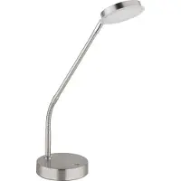 Globo Schreibtischlampe Silvio Nickel