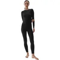 4F Thermoaktive Unterwäsche Oberteil 4FWAW24USEAF176 Schwarz Slim Fit