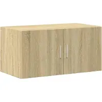 vidaXL Hochschrank Sonoma-Eiche 80x42,5x225 cm Holzwerkstoff