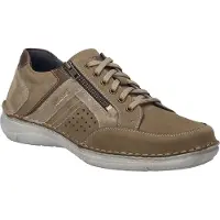 Josef seibel Schnürhalbschuhe bequem in braun, Gr. 44