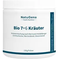 NatuGena GmbH BIO 7+6 Kräuter Artischocke+Mariendistel veg.Pulv. 150 g Pulver