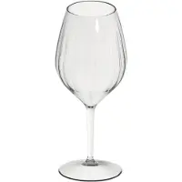 SANTEX 6 Mehrweg Gläser Weinglas Sektglas Weisswein Tritan 510 ml Venezia Wiederverwendbar Kunststoff unzerbrechlich transparent Plastik