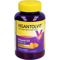Wick VIGANTOLVIT 2000 I.E. Vitamin D3 Weichgummis 60St PZN 18199060