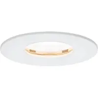 Paulmann LED Einbauleuchte Strahler Nova Weiß rund 1 x 7W GU10 460lm warmweiß 2700K dimmbar