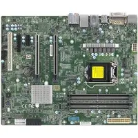 Supermicro X12SAE - Motherboard - ATX - LGA1200-Sockel - W480 Chipsatz - USB-C Gen2, USB 3.2 Gen 1, USB 3.2 Gen 2 - Gigabit LAN, 2.5 Gigabit LAN - Onboard-Grafik (CPU erforderlich)