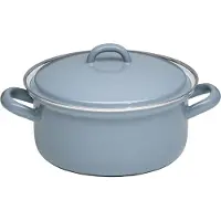 Riess Classic Pure Grey Kasserolle mit Deckel 1,5 l