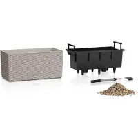 Lechuza 'Balconera Cottage 40', mokka, ca. 40 x 19 x H 19 cm