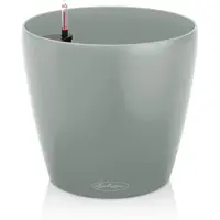 Lechuza 'Classico Color ECO 35', hellgrau, Ø 34,5 x H 32,5 cm