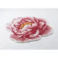 Abyss & Habidecor Badematte Pivoine Flamingo-100 cm