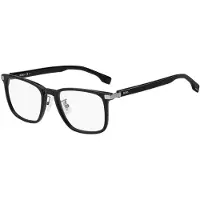 HUGO BOSS Herren BOSS 1408/F 807 Rahmen von BRILLEN Acetat Schwarz Quadratisch