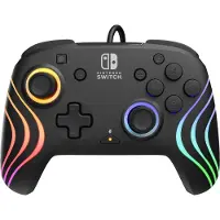 PDP Afterglow Wave Nintendo Switch-controller Durchsichtig Durchsichtig One Size
