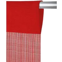 Arsvita Fadenvorhang Fadengardine Gardine Vorhang Prince 90 cm x 250 cm Rot