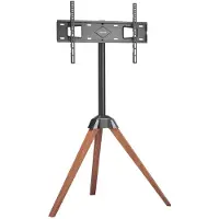 Vevor TV-Ständer mit Stativ-Staffelei für 1016-1651 mm flach &amp; Curved-TVs bis zu 45 kg