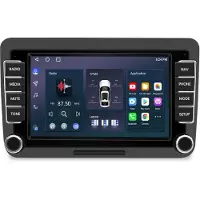 AWESAFE Android Radio 64GB für VW Golf 5/6 Polo 6r Tiguan Touran Multivan T5 Navi Carplay Bluetooth RDS WIFI DSP GPS