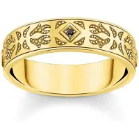 Thomas Sabo - TR2455-414-39-58 - Ring - Unisex - 925er Silber gelbvergoldet - Weite 58