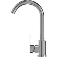 Granitan | PRESTIGE - Küchenarmatur - 360° schwenkbar - Chrom - Edelstahl - Keramikkopf