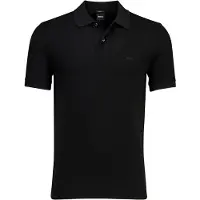 BOSS für Herren. 50553564 Pallas Poloshirt schwarz (XXL), Lässig, Baumwolle, Kurzarm