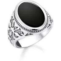 Thomas Sabo - TR2454-641-11-60 - Ring - Unisex - 925er Silber geschwärzt - Weite 60