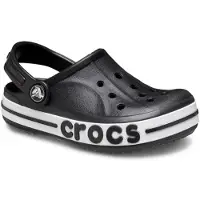 Crocs Bayaband Clog Kinder – Leichte Kinderclogs mit sportlichem Design & Iconic Comfort 24-25 EU