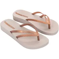 Ipanema Flip Flops Damen Anatomic Bossa Soft Beige-Schuhgröße 40