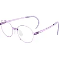 Polaroid Kids Kind PLD D842 789 Rahmen von BRILLEN Polyamid Violett Pantos Normal