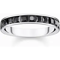 Thomas Sabo TR2358-643-11-48 Ring - Silber geschw. + Zirkonia - schwarz - Gr. 48