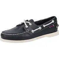 Sebago Docksides Segelschuhe Woman 7000530-908, Glattleder, Blau 36