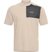 Jack Wolfskin Sucol Halbreißverschluss-kurzarm-t-shirt