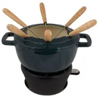 Cosy & Trendy Fondue-Set Fontestic Green Heron 18 cm